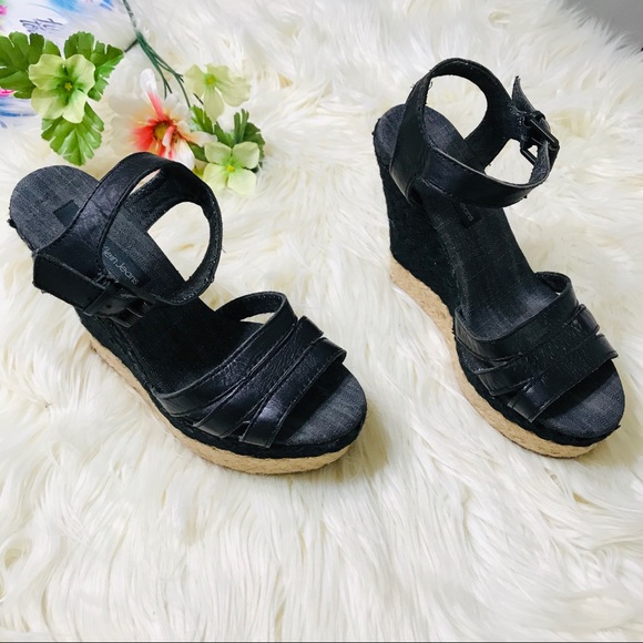 Calvin Klein wedge platform sandals size 39.5 mat - Picture 4 of 8